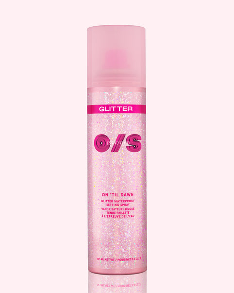 On 'Til Dawn Glitter Waterproof Setting Spray