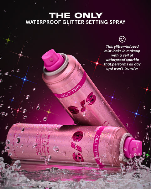 On 'Til Dawn Glitter Waterproof Setting Spray